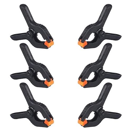  8 Pack Sous Vide Cooking Clips for Immersion Circulator Precision Cooker, Sous Vide Weights Clamps Cooker Case Compatible with Anova, ChefSteps Joule, Gramercy Kitchen, Gourmia (2.6 x 2.2 Inch)