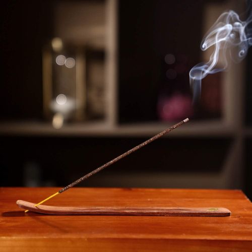  인센스스틱 Blulu 160 Pieces 8 Various Incense Sticks Natural Scents Incense Burner with Sandalwood Incense Holder for Halloween Party and Meditation Yoga Relaxation Cleanse Space