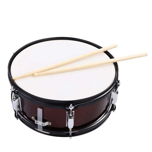  Bnineteenteam Snare Drum Kit, 8 Tuning Lugs Snare Drum with Drumstick for Students & Professionals