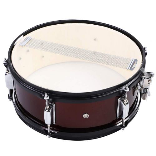  Bnineteenteam Snare Drum Kit, 8 Tuning Lugs Snare Drum with Drumstick for Students & Professionals