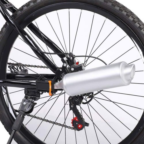  Bnineteenteam Bicycle Exhaust Sound System,Bike Pipe Exhaust System for Cycling Accessories