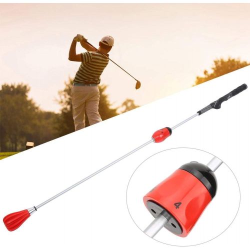  Bnineteenteam Golf Swing Trainer Aid,Golf Distance Training Aid Golf Swing Training Aid for Strength,Tempo