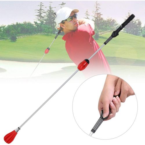  Bnineteenteam Golf Swing Trainer Aid,Golf Distance Training Aid Golf Swing Training Aid for Strength,Tempo