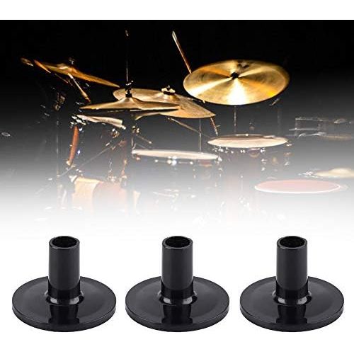  [아마존베스트]Bnineteenteam 8 Pieces Plastic Black Cymbal Cases Musical Instruments Accessories