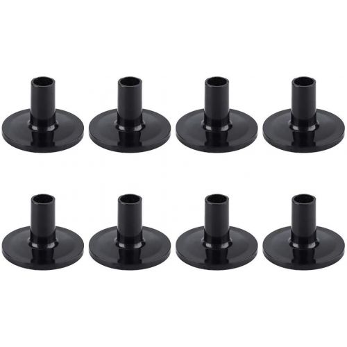  [아마존베스트]Bnineteenteam 8 Pieces Plastic Black Cymbal Cases Musical Instruments Accessories