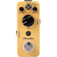 [아마존베스트]Bnineteenteam Acoustic Guitar Effect Pedal with True Bypass 3 Effect Modes Piezo Standard Jumbo for Acoustic Guitar