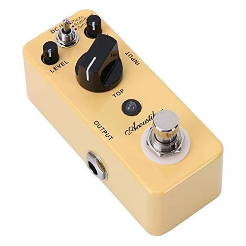  [아마존베스트]Bnineteenteam Acoustic Guitar Effect Pedal with True Bypass 3 Effect Modes Piezo Standard Jumbo for Acoustic Guitar