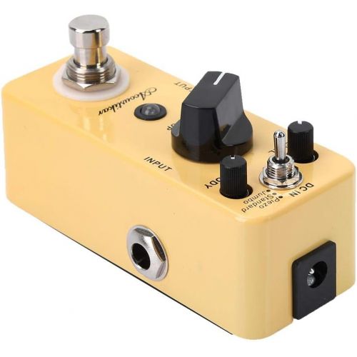  [아마존베스트]Bnineteenteam Acoustic Guitar Effect Pedal with True Bypass 3 Effect Modes Piezo Standard Jumbo for Acoustic Guitar