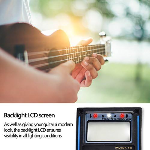  [아마존베스트]Bnineteenteam 5 Band Preamp EQ EQ EQ Pickup Built-in Preamp EQ EQ Piezo Digital Tuner Pickup for Classical Electric Acoustic Guitar