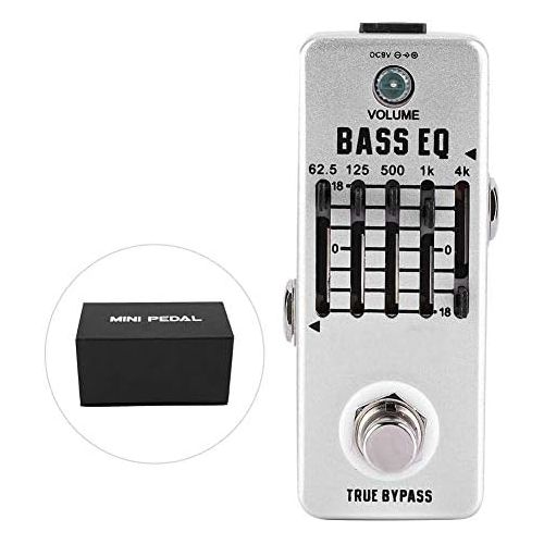 [아마존베스트]Bnineteenteam LEF-317B Rowin Bass Balance Analogue Echo 5 Band EQ True Bypass for Electric Bass