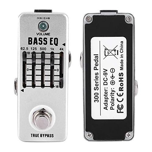  [아마존베스트]Bnineteenteam LEF-317B Rowin Bass Balance Analogue Echo 5 Band EQ True Bypass for Electric Bass