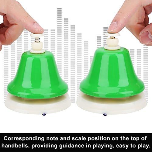  [아마존베스트]Bnineteenteam 8 Tone Diatonic Metal Bells Musical Bells for Kids Children Toddlers