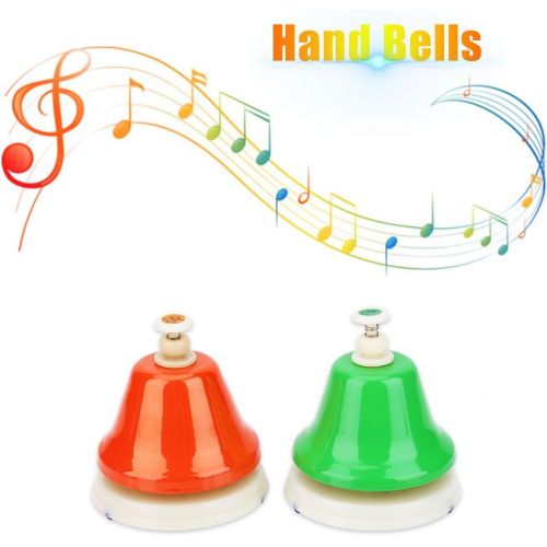  [아마존베스트]Bnineteenteam 8 Tone Diatonic Metal Bells Musical Bells for Kids Children Toddlers