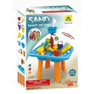 Bo toys Sandbox 2-in-1 Sand and Water Wheel Table with Beach Sand Toys Set