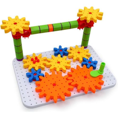  [아마존베스트]Bo Toys Deluxe Gears Building Set, Learning Blocks , Spinning Gears, 170 pcs