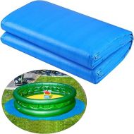 Boao Swimming Pool Ground Cloth Round Swimming Pool Liner Pad for Above Ground Swimming Pools Pool Ground Mat Protector Pad Prevents Punctures Pool Tarp(18 Ft)