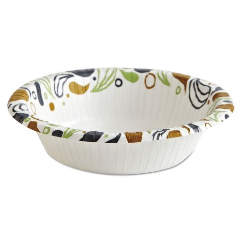  Boardwalk Deerfield Printed Paper Bowl, 12 Oz, Coatedsoak Proof, 125 Bowlspack, 8 Pksct