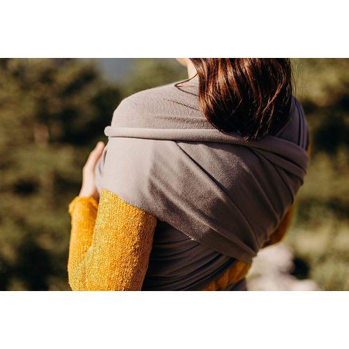  Boba Baby Wrap Grey - The Original Child and Newborn Wrap, Perfect for Infants and Babies Up to 35 lbs