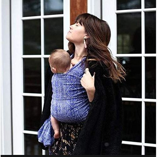  Boba Baby Wrap Carrier, Black - The Original Child and Newborn Sling, Perfect for Infants and Babies Up to 35 lbs (0-36 months)