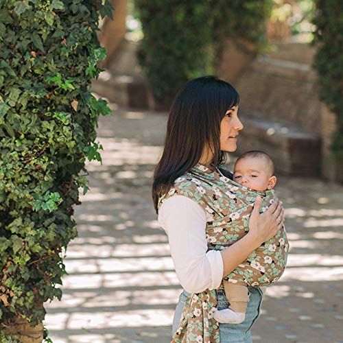  Boba Baby Wrap Carrier, Black - The Original Child and Newborn Sling, Perfect for Infants and Babies Up to 35 lbs (0-36 months)