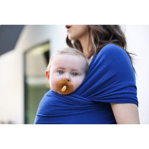  Boba Baby Wrap Carrier, Black - The Original Child and Newborn Sling, Perfect for Infants and Babies Up to 35 lbs (0-36 months)