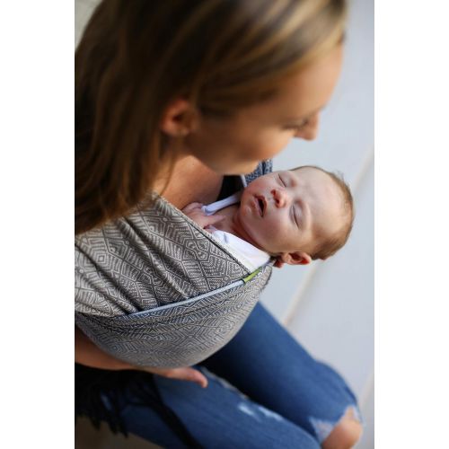  Boba Baby Wrap Carrier, Black - The Original Child and Newborn Sling, Perfect for Infants and Babies Up to 35 lbs (0-36 months)