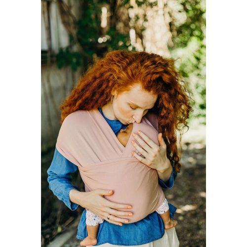  Boba Baby Wrap Carrier, Black - The Original Child and Newborn Sling, Perfect for Infants and Babies Up to 35 lbs (0-36 months)