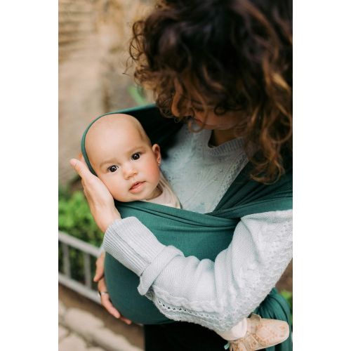  Boba Baby Wrap Carrier, Black - The Original Child and Newborn Sling, Perfect for Infants and Babies Up to 35 lbs (0-36 months)