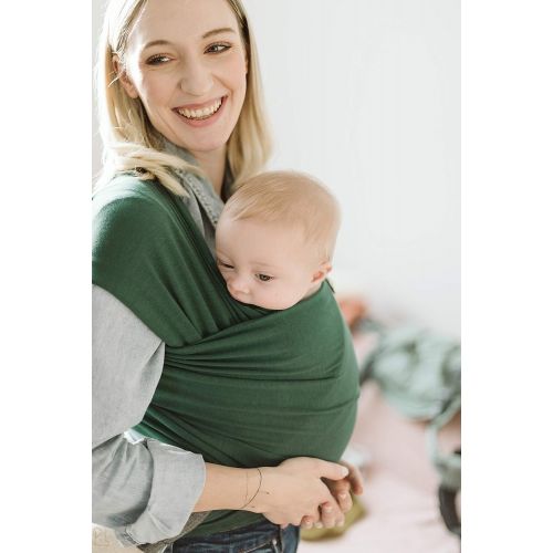  Boba Baby Wrap Carrier, Black - The Original Child and Newborn Sling, Perfect for Infants and Babies Up to 35 lbs (0-36 months)