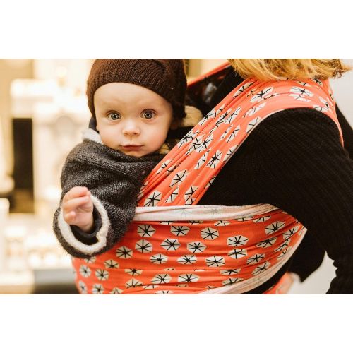  Boba Baby Wrap Carrier, Black - The Original Child and Newborn Sling, Perfect for Infants and Babies Up to 35 lbs (0-36 months)