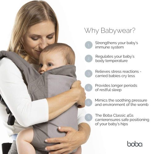  Boba 4Gs Classic Baby Carrier, Peak