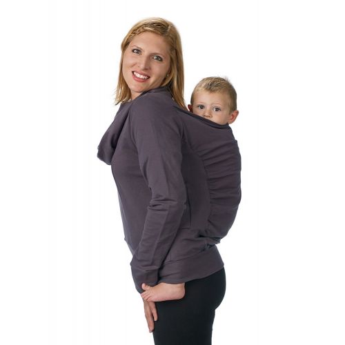  Boba Hoodie, Grey (Large) Baby Carrier Cover Hooded Sweatshirt