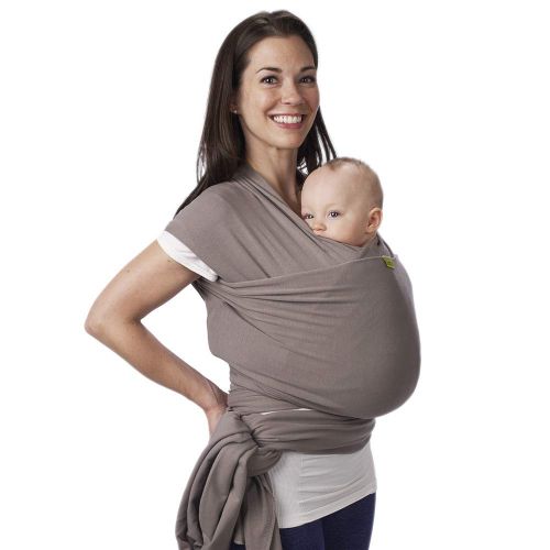  [아마존베스트]Boba Wrap Baby Carrier, Grey - Original Stretchy Infant Sling, Perfect for Newborn Babies and Children...