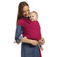 [아마존베스트]Boba Wrap Baby Carrier, Sangria - Original Stretchy Infant Sling, Perfect for Newborn Babies and Children up to 35 lbs