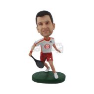 /BobbleheadsEtsyShop Custom Bobblehead Tennis Player, Male Tennis Player Custom Bobblehead, Sports Custom Bobblehead