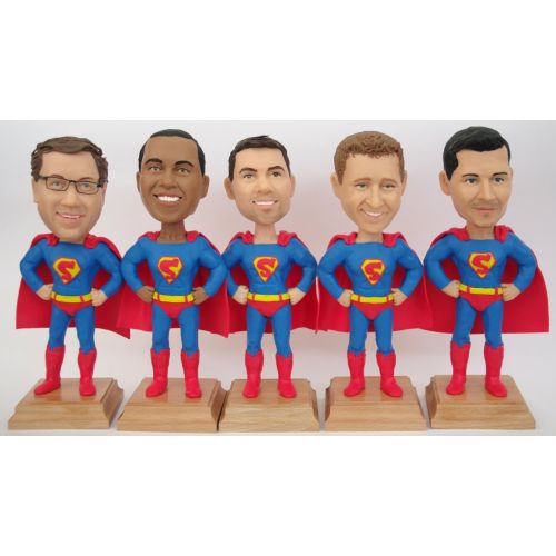  Bobblit Custom Groomsmen Bobbleheads - Funny Groomsmen Gift - Wedding Groomsmen Look Alike - Personalized Bobblehead In Custom Clothing