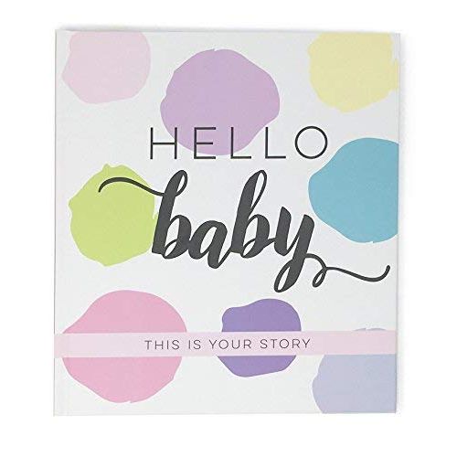  [아마존베스트]Bobee Baby Journal Memory Book Girl Baby’s Journey First 5 Years Pregnancy and Birth Story, Footprints, Months 1-12, Birthdays 1-5, First Day of School, Special Memories