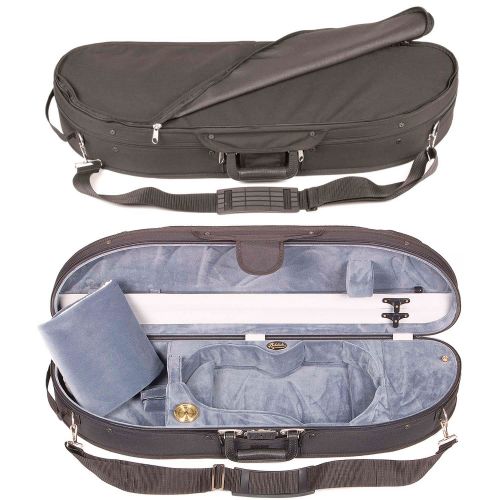  Bobelock Half Moon 1047 Black/Gray 4/4 Violin Case