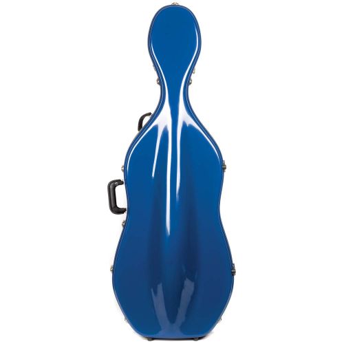  Bobelock 2002 Slim Blue Fiberglass 4/4 Cello Case