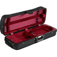 Bobelock B1003 Featherlite 4/4 Violin Case - Black with Wine Interior