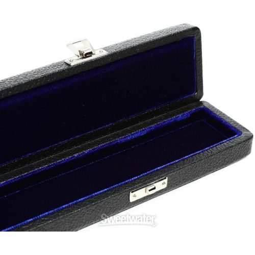  Bobelock B8-1BBV Single Bow Case - Black with Blue Interior