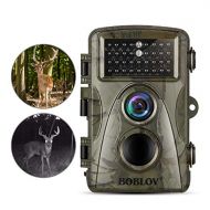 Boblov BOBLOV Trail Camera 1920x1080P Video Recording Hunting Game Cam 0.35s Trigger Time 940nm Night Vision Wildlife Monitor