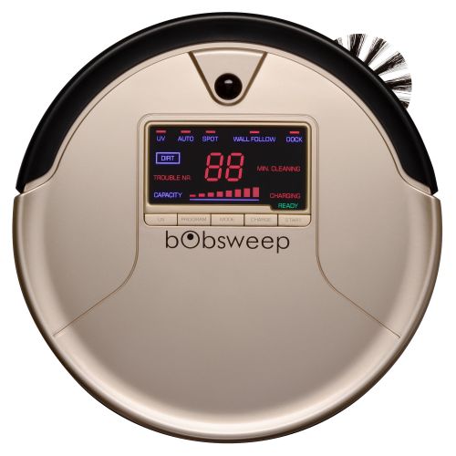  Bobsweep bObsweep PetHair Robotic Vacuum Cleaner and Mop, Rouge