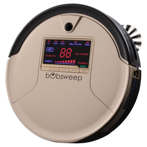  Bobsweep bObsweep PetHair Robotic Vacuum Cleaner and Mop, Rouge