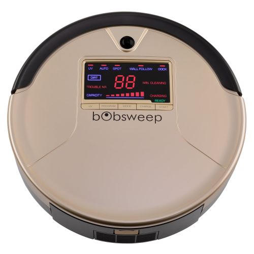  Bobsweep bObsweep PetHair Robotic Vacuum Cleaner and Mop, Rouge