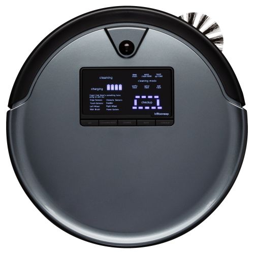  Bobsweep bObsweep PetHair Plus Robotic Vacuum Cleaner and Mop, Charcoal