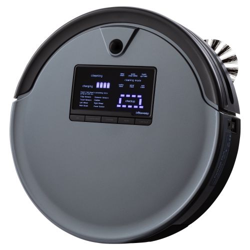  Bobsweep bObsweep PetHair Plus Robotic Vacuum Cleaner and Mop, Charcoal
