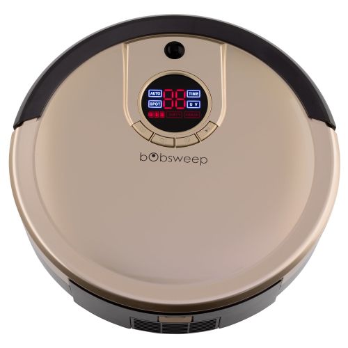  Bobsweep bObsweep Standard Robotic Vacuum Cleaner and Mop, Champagne