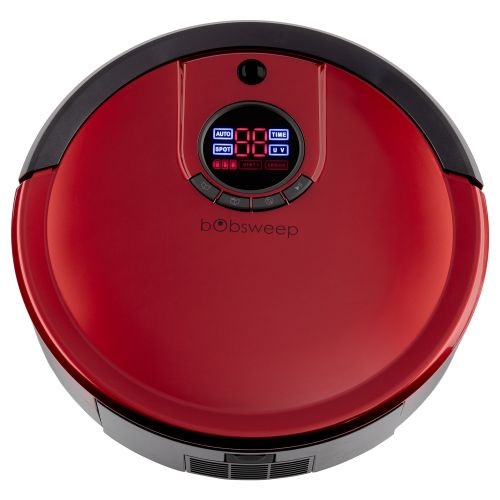  Bobsweep bObsweep Standard Robotic Vacuum Cleaner and Mop, Rouge