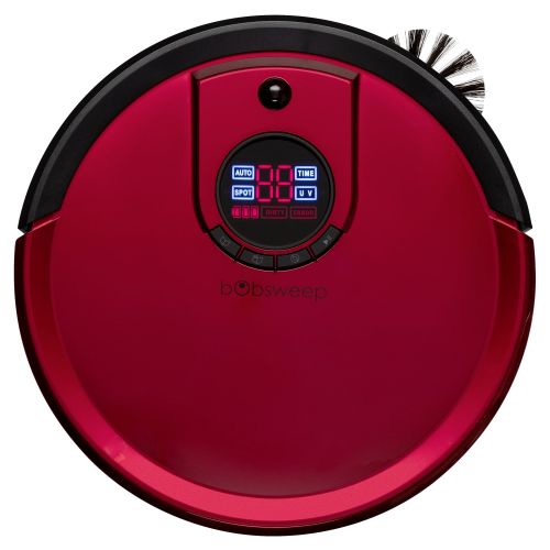  Bobsweep bObsweep Standard Robotic Vacuum Cleaner and Mop, Rouge